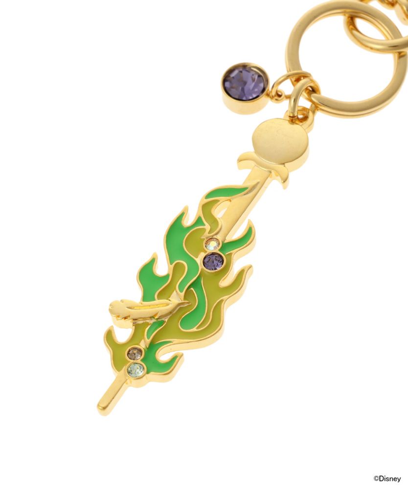 【Samantha Thavasa Petit Choice】「ディズニーヴィランズ」コレクション キーリング「マレフィセント」
