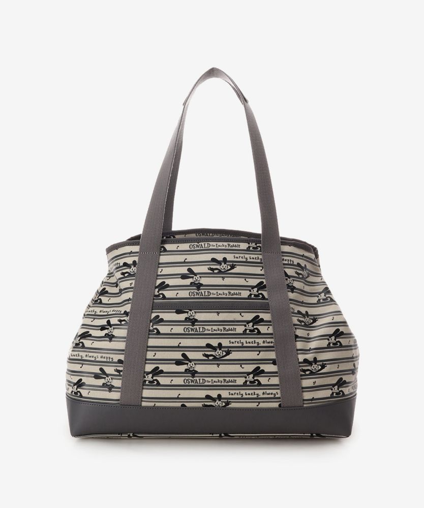 【Samantha Thavasa】「オズワルド・ザ・ラッキー・ラビット」コレクション総柄キャンバストートバッグ
