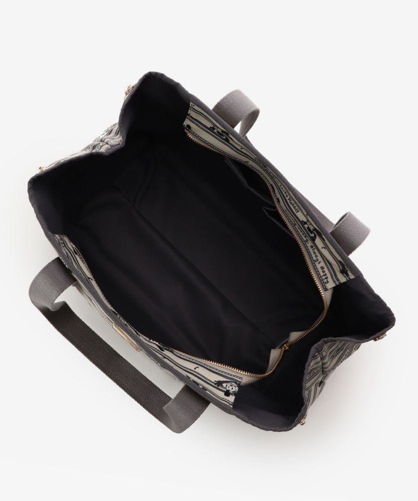 【Samantha Thavasa】「オズワルド・ザ・ラッキー・ラビット」コレクション総柄キャンバストートバッグ