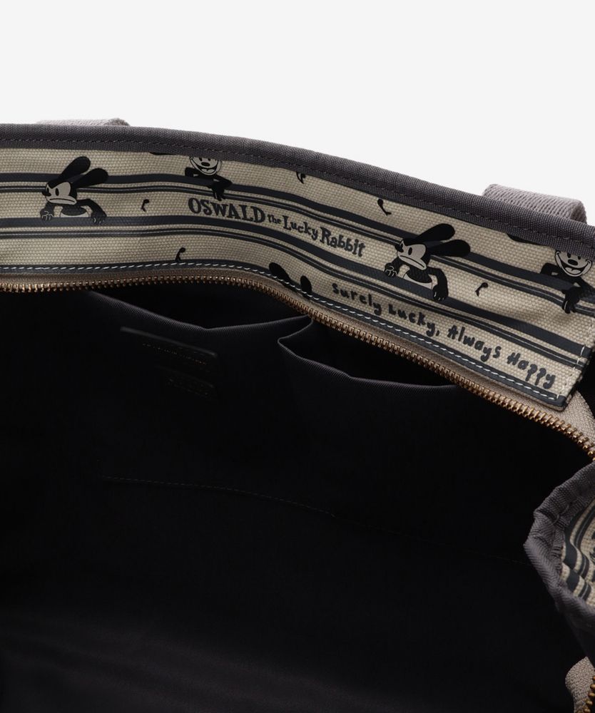 【Samantha Thavasa】「オズワルド・ザ・ラッキー・ラビット」コレクション総柄キャンバストートバッグ