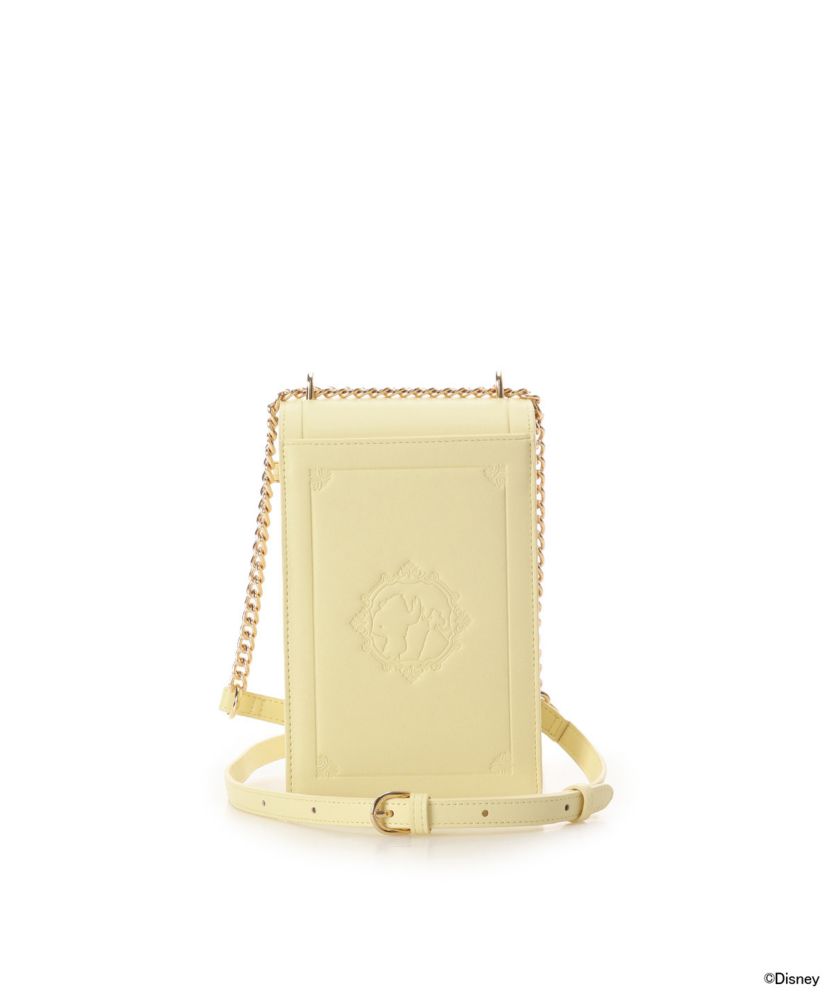 【Samantha Thavasa Petit Choice】「ディズニーコレクション プリンセスシリーズ」 プリーツデザインスマホショルダー