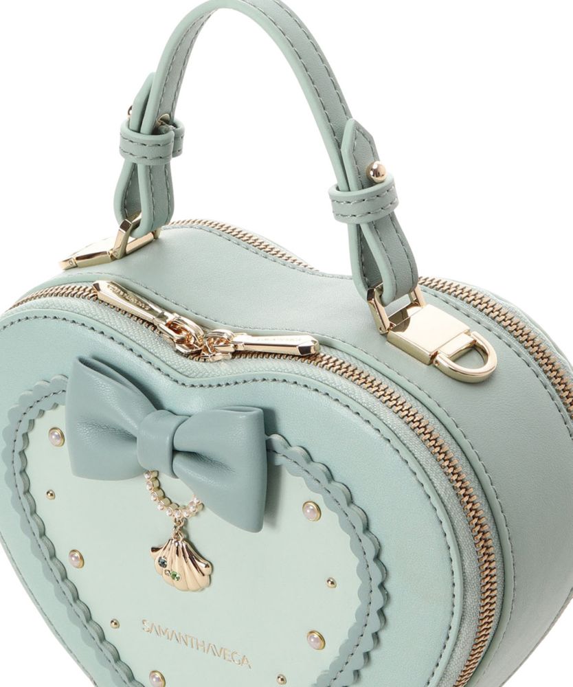 【SAMANTHAVEGA】『リトル・マーメイド』「アリエル」コレクション　ハート型ショルダーバッグ