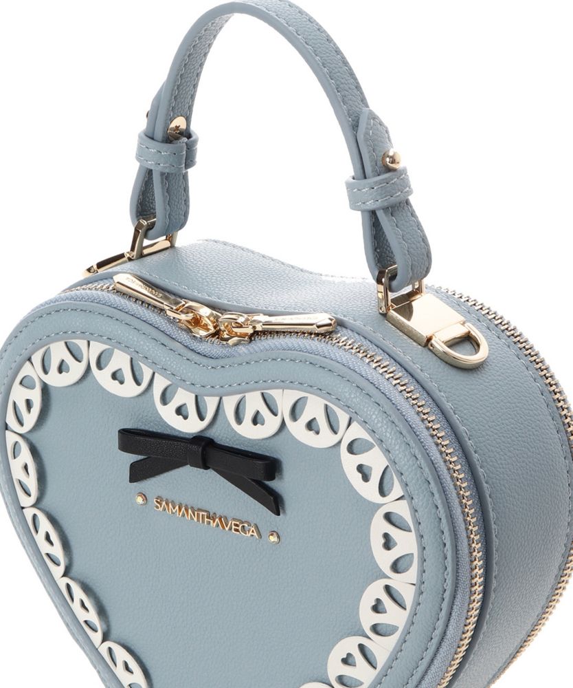 【SAMANTHAVEGA】『ふしぎの国のアリス』コレクション「アリス」ハート型ショルダーバッグ