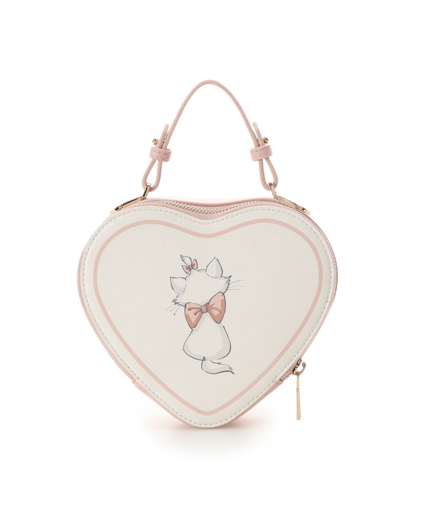 【SAMANTHAVEGA】『おしゃれキャット』「ディズニー マリー」コレクション ハート型ショルダーバッグ