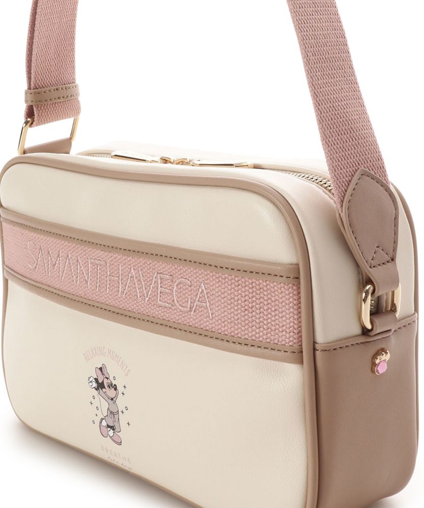 【SAMANTHAVEGA】SAMANTHAVEGA/DISNEY DREAM TRAVELコレクション　ロゴテープショルダーバッグ