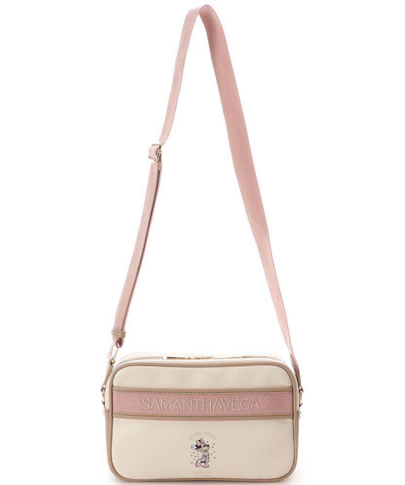 【SAMANTHAVEGA】SAMANTHAVEGA/DISNEY DREAM TRAVELコレクション　ロゴテープショルダーバッグ