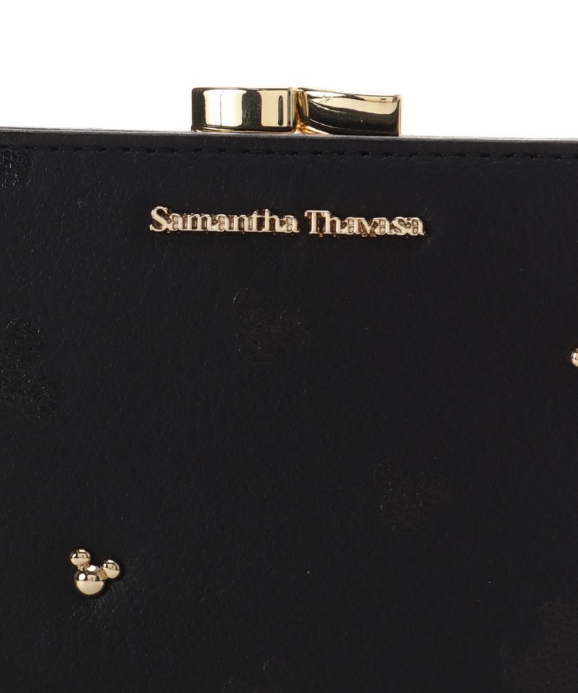 【Samantha Thavasa】「ミッキー」コレクション 口金折財布