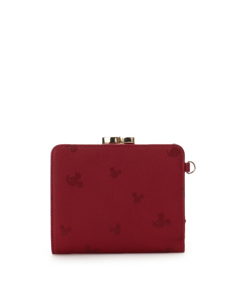 【Samantha Thavasa】「ミッキー」コレクション 口金折財布