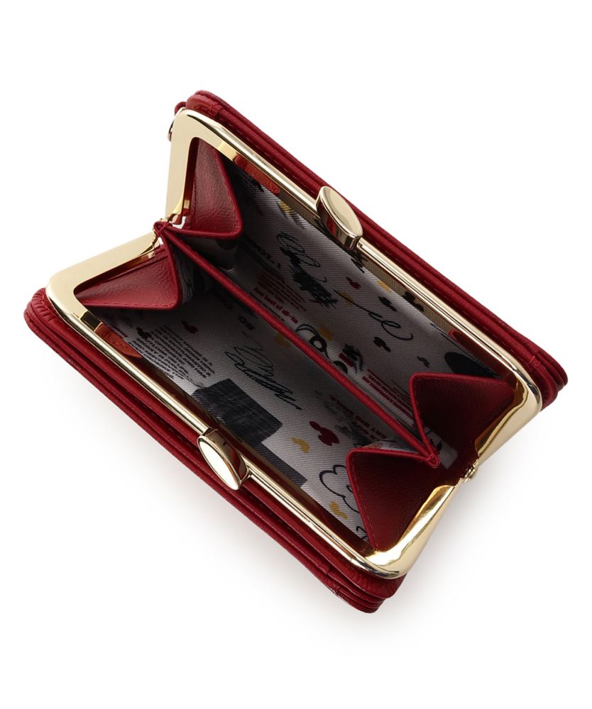 【Samantha Thavasa】「ミッキー」コレクション 口金折財布