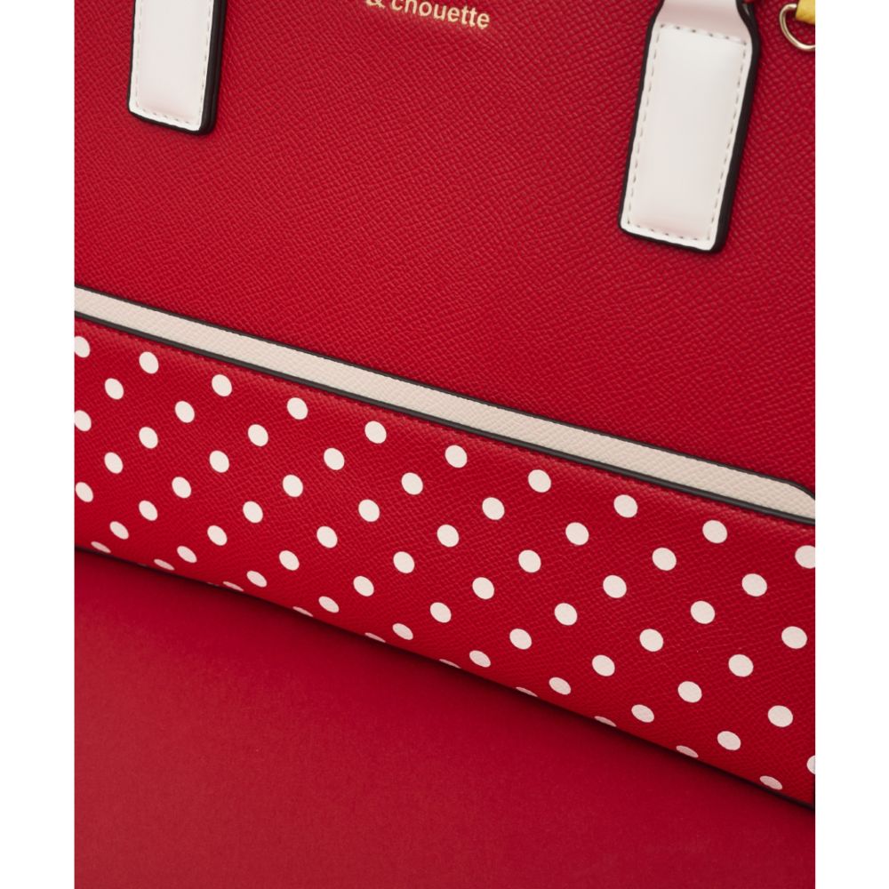 【& chouette】ディズニーコレクション 「ミニーマウス」 ハンドバッグ