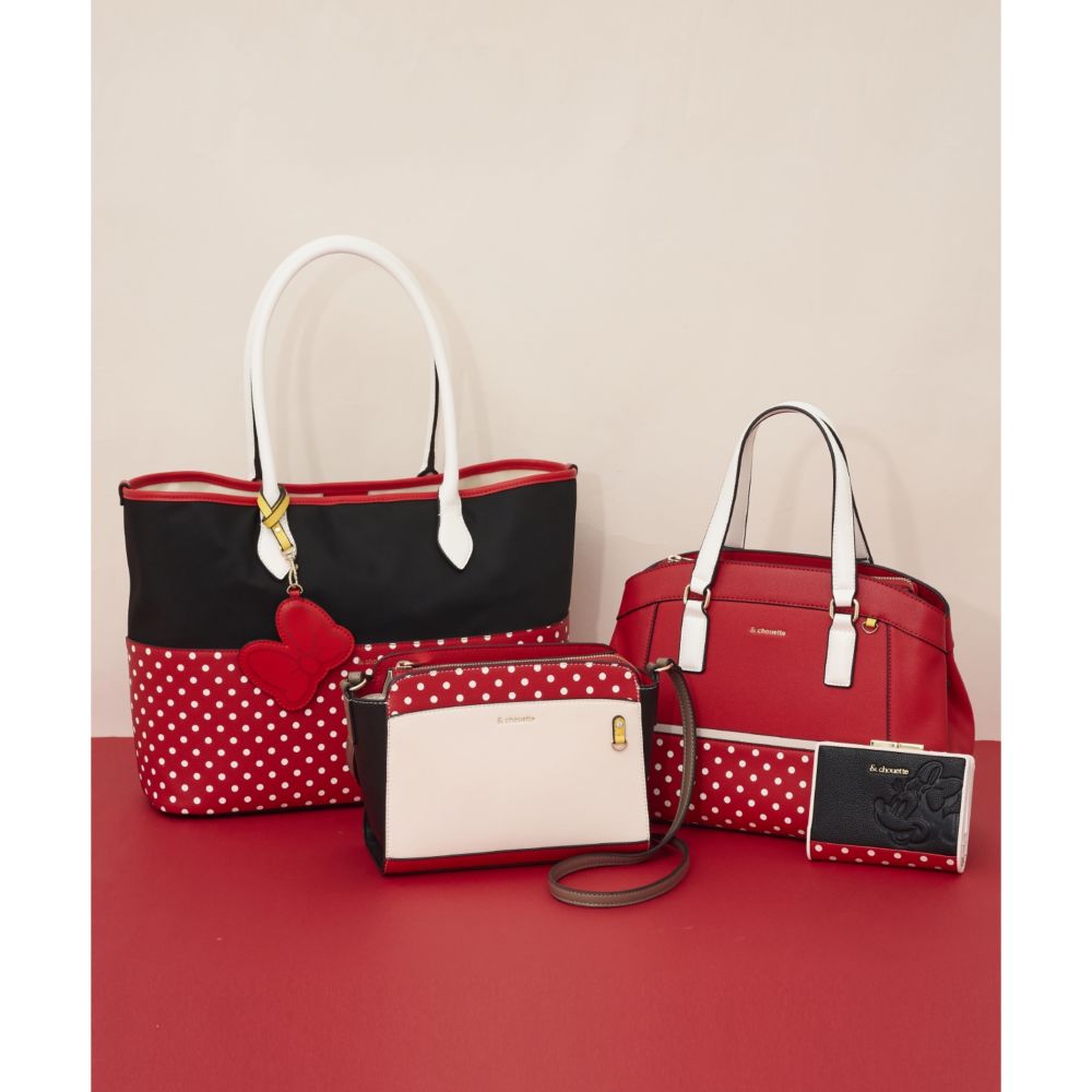 【& chouette】ディズニーコレクション 「ミニーマウス」 トートバッグ