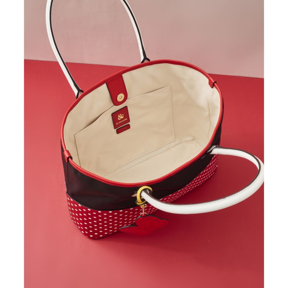 【& chouette】ディズニーコレクション 「ミニーマウス」 トートバッグ