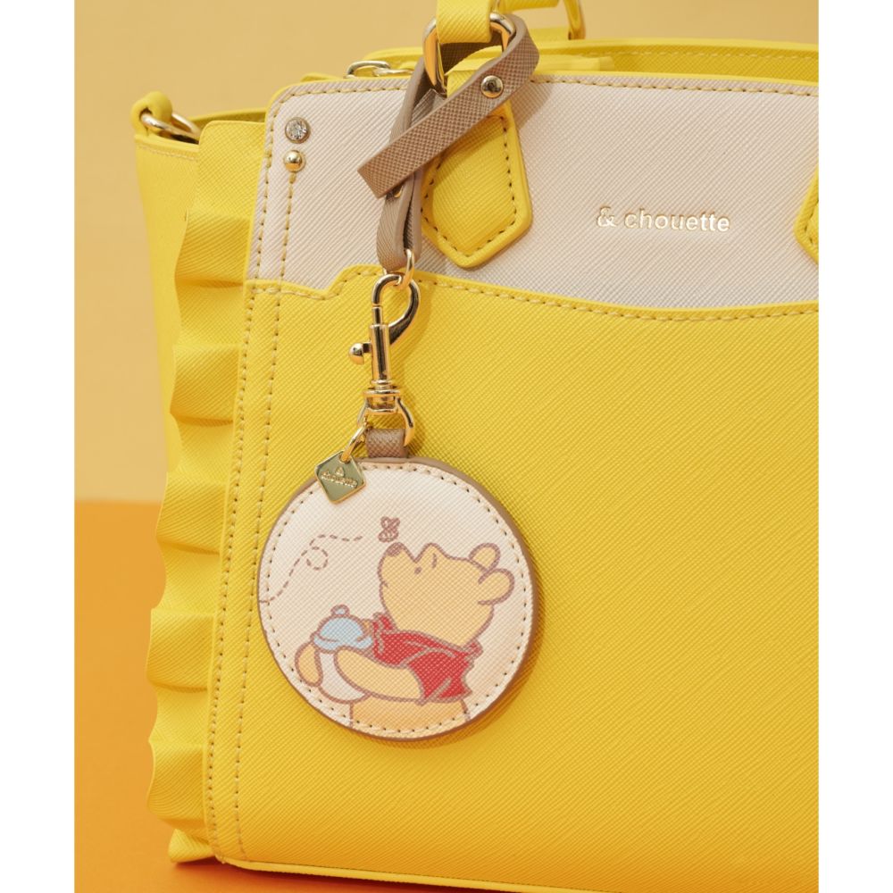 【& chouette】《推し事バッグ》クリアポケット付きぬいぐるみバッグ「プーさん」