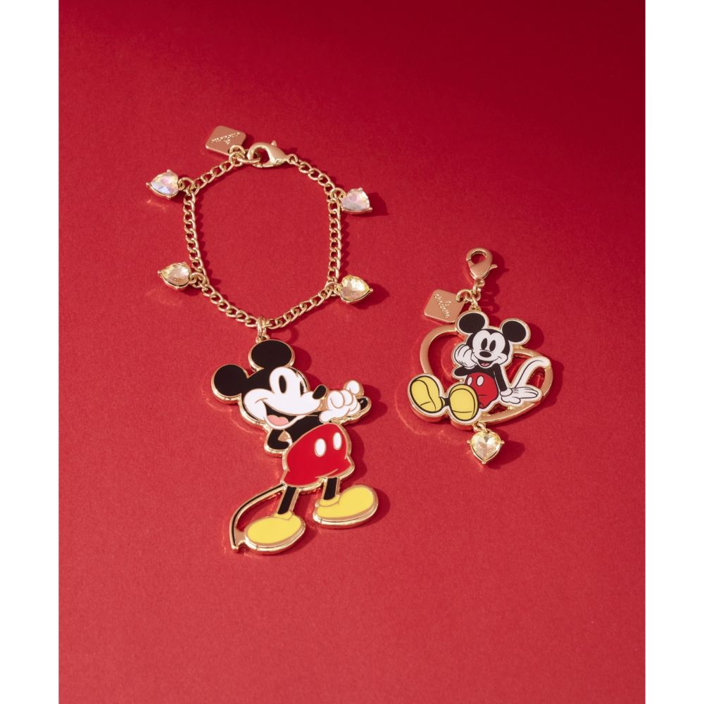 【& chouette】ディズニーコレクション 「ミッキーマウス」 ファスナーチャーム