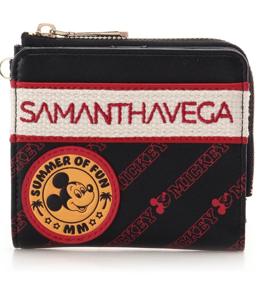 【SAMANTHAVEGA】「ミッキーマウス＆フレンズ」折財布（ミッキーマウス）