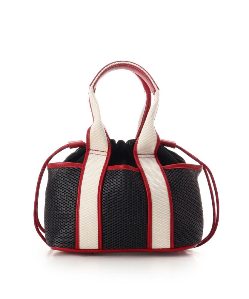 【SAMANTHAVEGA】「ミッキーマウス＆フレンズ」ロゴテープハンドバッグ（ミッキーマウス）