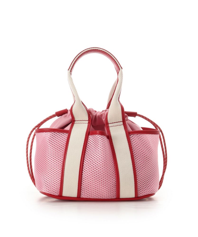 【SAMANTHAVEGA】「ミッキーマウス＆フレンズ」ロゴテープハンドバッグ（ミニーマウス）