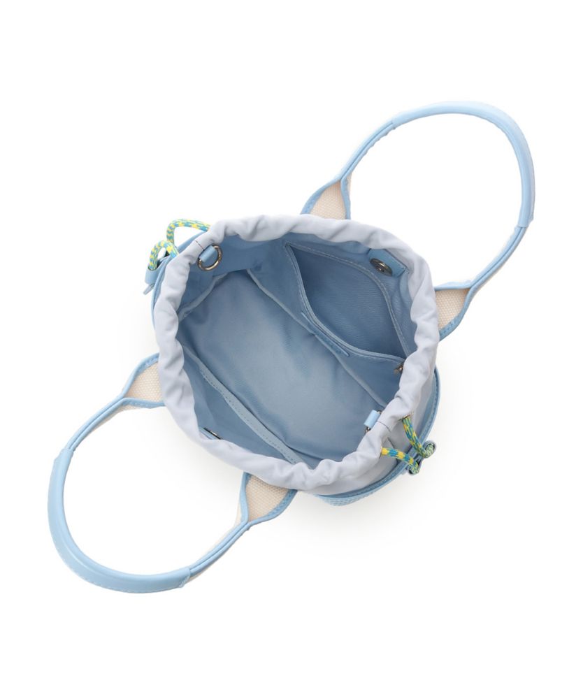 【SAMANTHAVEGA】「ミッキーマウス＆フレンズ」ロゴテープハンドバッグ（ドナルドダック）