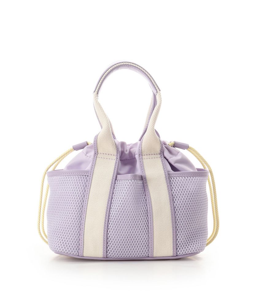 【SAMANTHAVEGA】「ミッキーマウス＆フレンズ」ロゴテープハンドバッグ（デイジーダック）