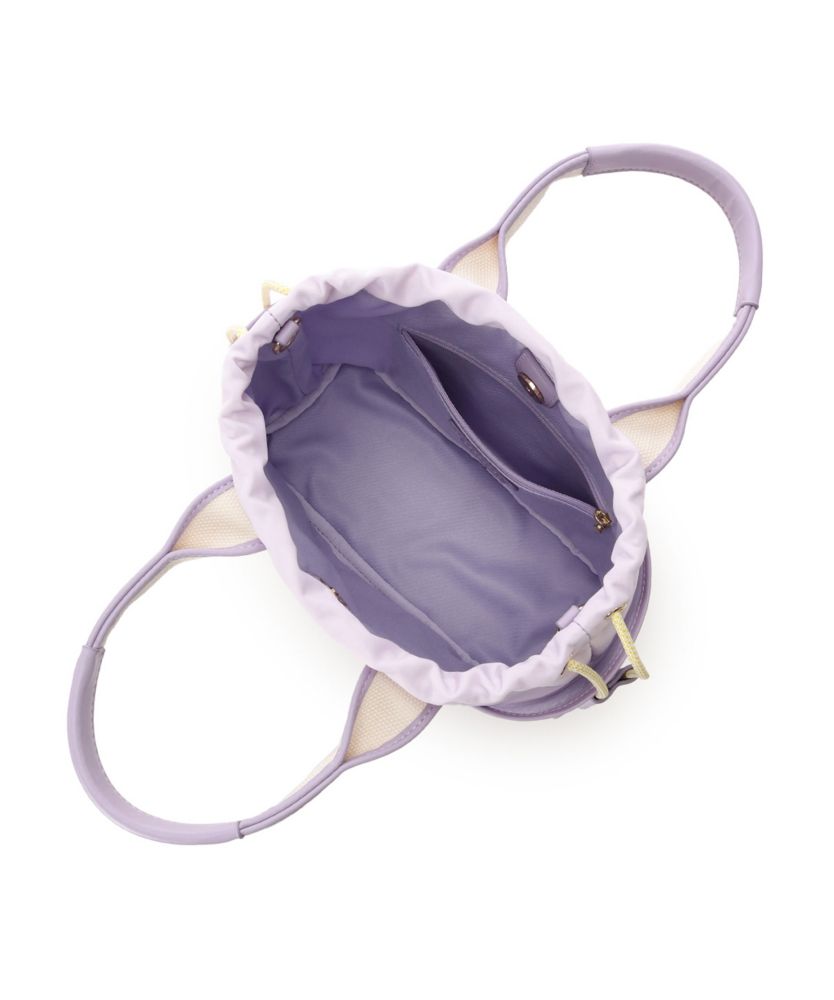 【SAMANTHAVEGA】「ミッキーマウス＆フレンズ」ロゴテープハンドバッグ（デイジーダック）