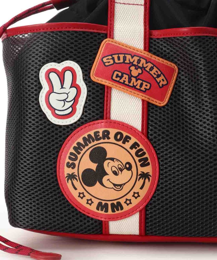 【SAMANTHAVEGA】「ミッキーマウス＆フレンズ」ロゴテープトートバッグ（ミッキーマウス）