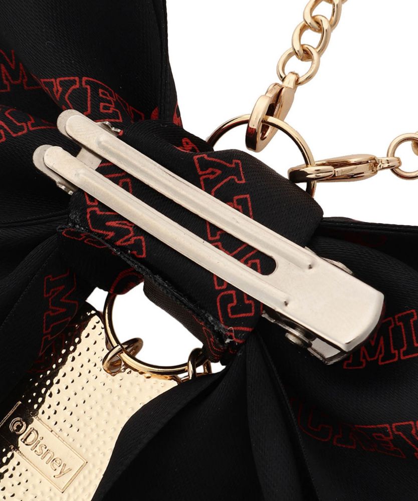 【SAMANTHAVEGA】「ミッキーマウス＆フレンズ」リボン2WAYバッグチャーム（ミッキーマウス）