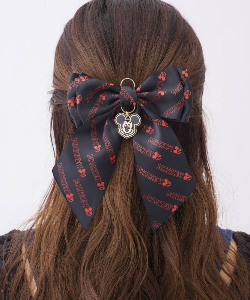 【SAMANTHAVEGA】「ミッキーマウス＆フレンズ」リボン2WAYバッグチャーム（ミッキーマウス）