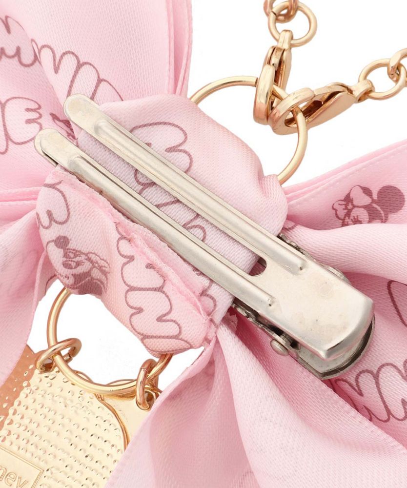 【SAMANTHAVEGA】「ミッキーマウス＆フレンズ」リボン2WAYバッグチャーム（ミニーマウス）