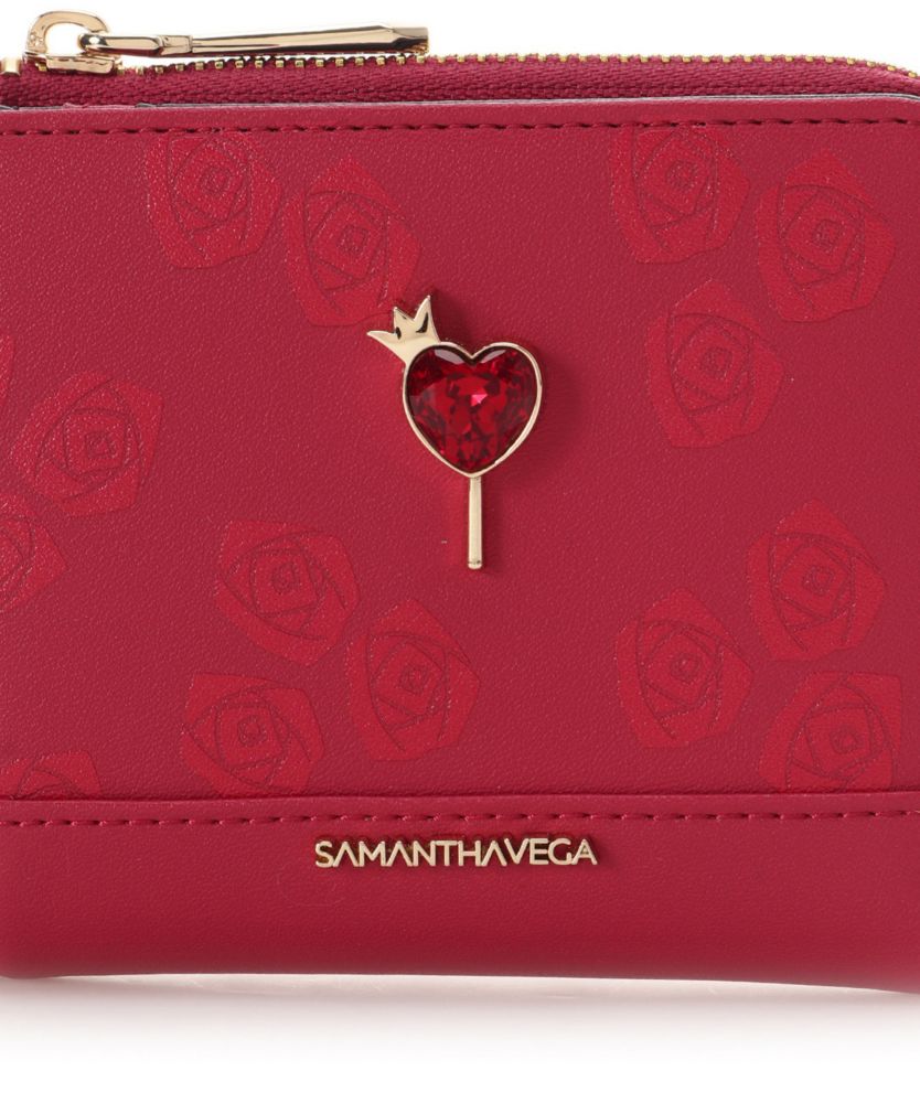 【SAMANTHAVEGA】ディズニーヴィランズコレクション 「ハートの女王」 折財布