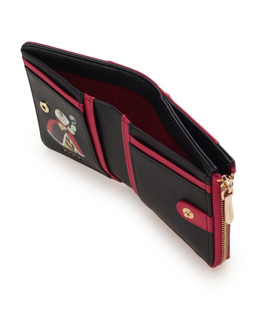 【SAMANTHAVEGA】ディズニーヴィランズコレクション 「ハートの女王」 折財布