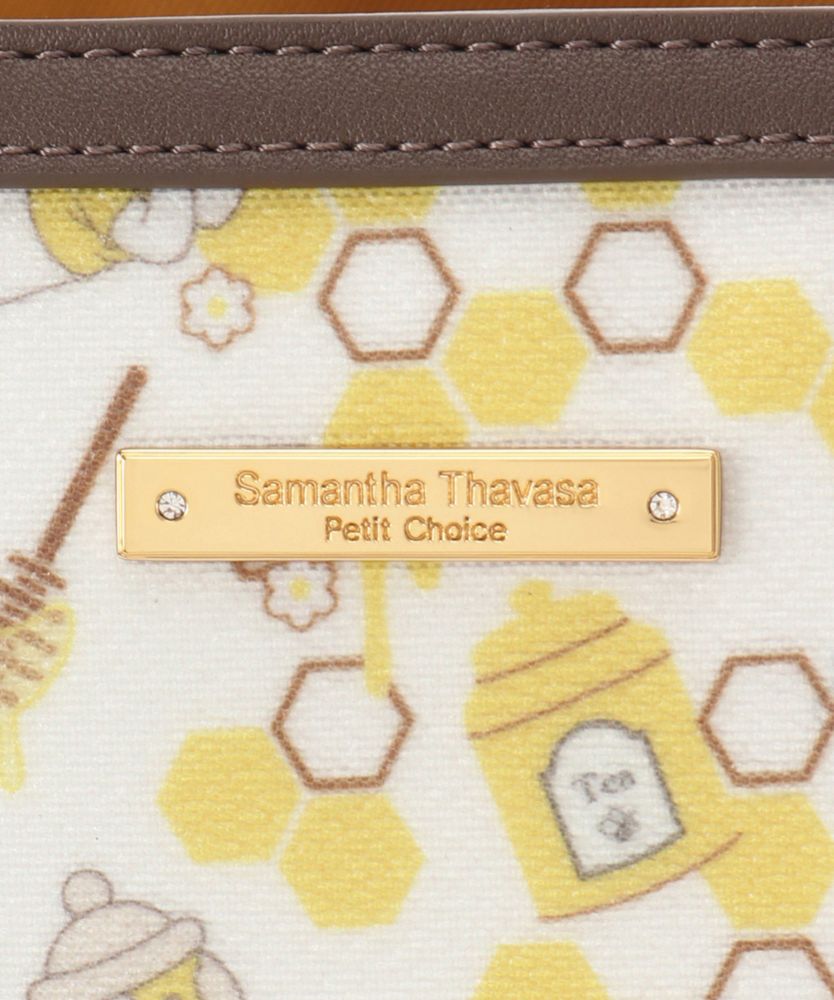 【Samantha Thavasa Petit Choice】『くまのプーさん』コレクション 総柄トートバッグ