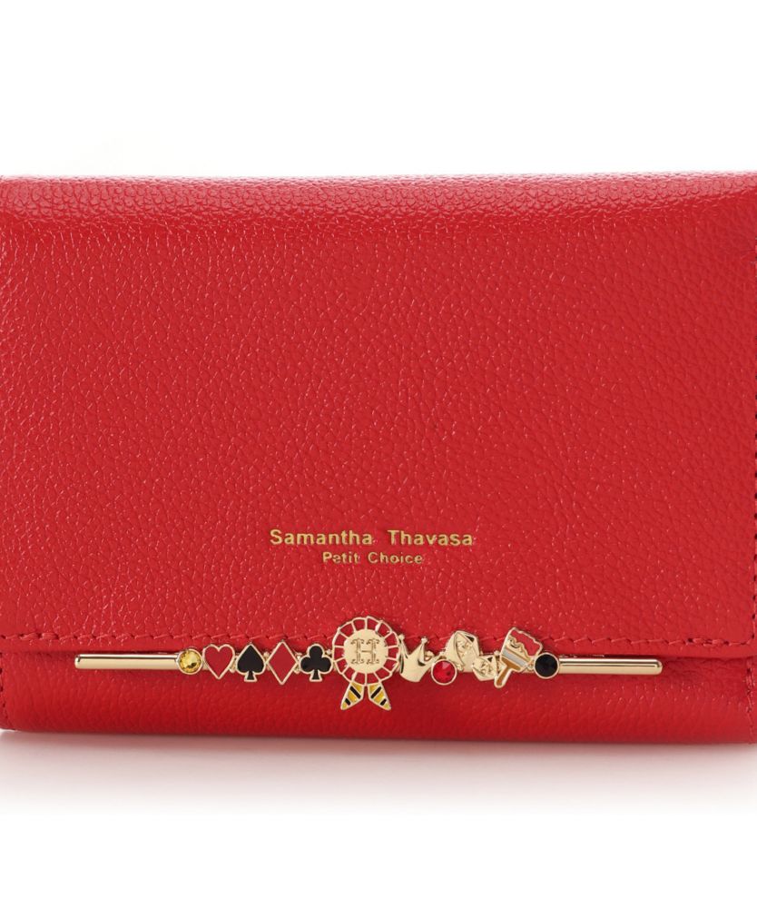 【Samantha Thavasa Petit Choice】『ディズニー ツイステッドワンダーランド』「ハーツラビュル寮」 折財布