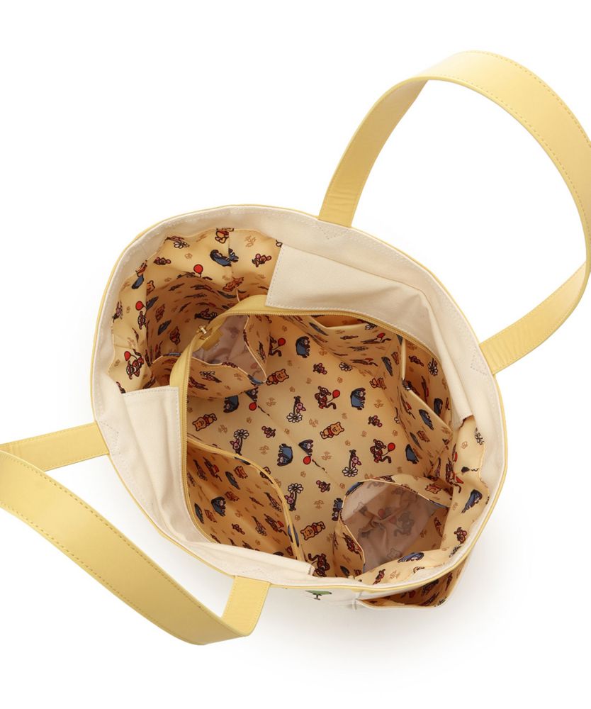 【Samantha Thavasa】「くまのプーさん」コレクション サマタバパッチワークトート