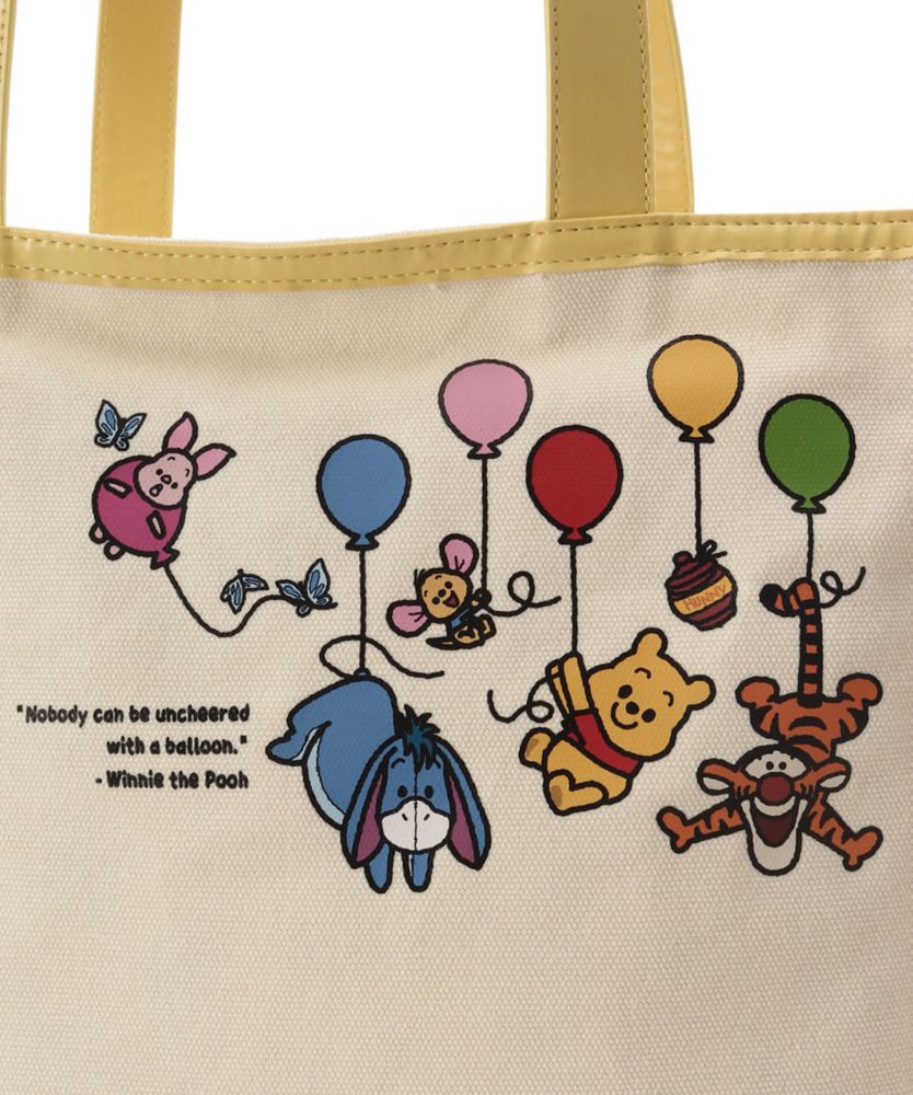 【Samantha Thavasa】「くまのプーさん」コレクション サマタバパッチワークトート