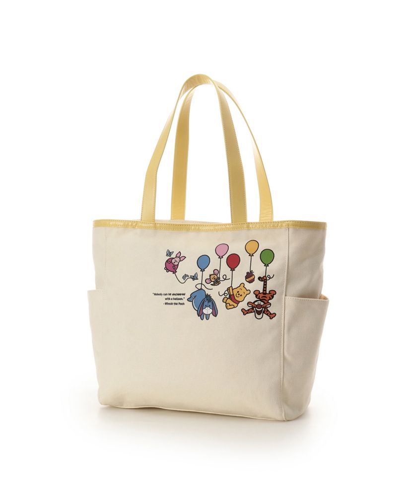 【Samantha Thavasa】「くまのプーさん」コレクション サマタバパッチワークトート