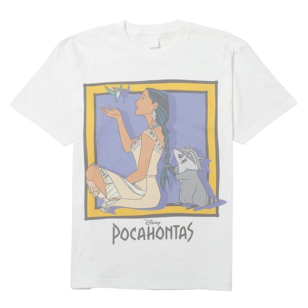 90年代 DISNEY POCAHONTAS ポカホンタス キャラクタープリントTシャツ ...