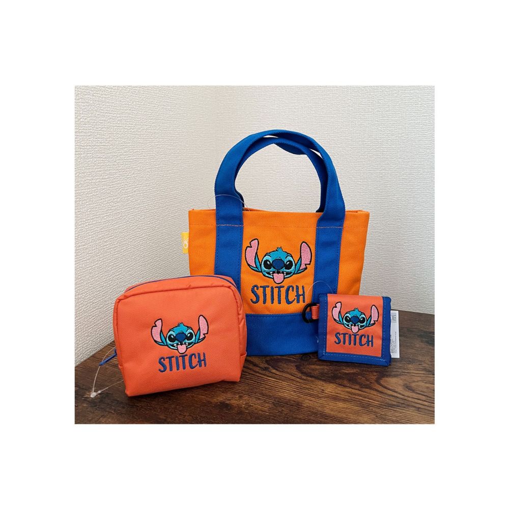 ディズニー ポリエステル刺繍コインケース スティッチ