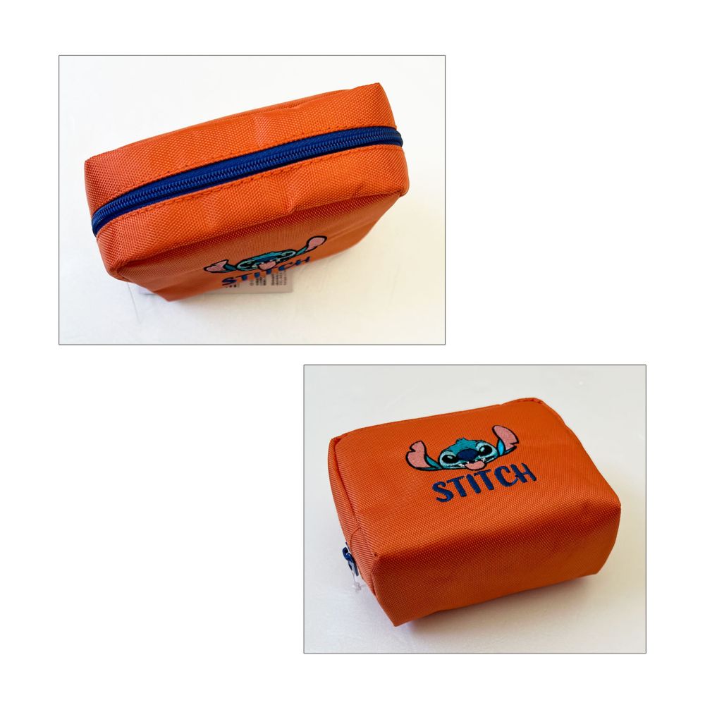 ディズニー ポリエステル刺繍ポーチ スティッチ