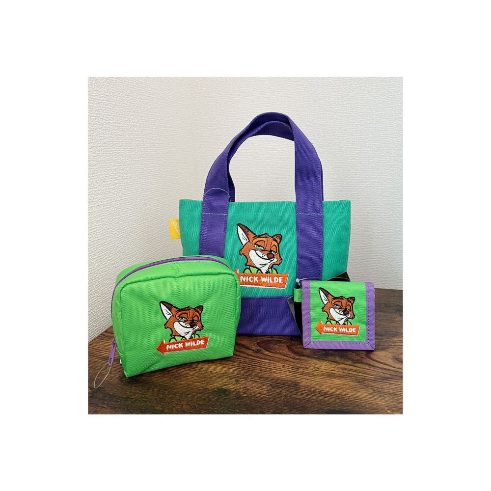 ディズニー ポリエステル刺繍ミニバッグ ニック