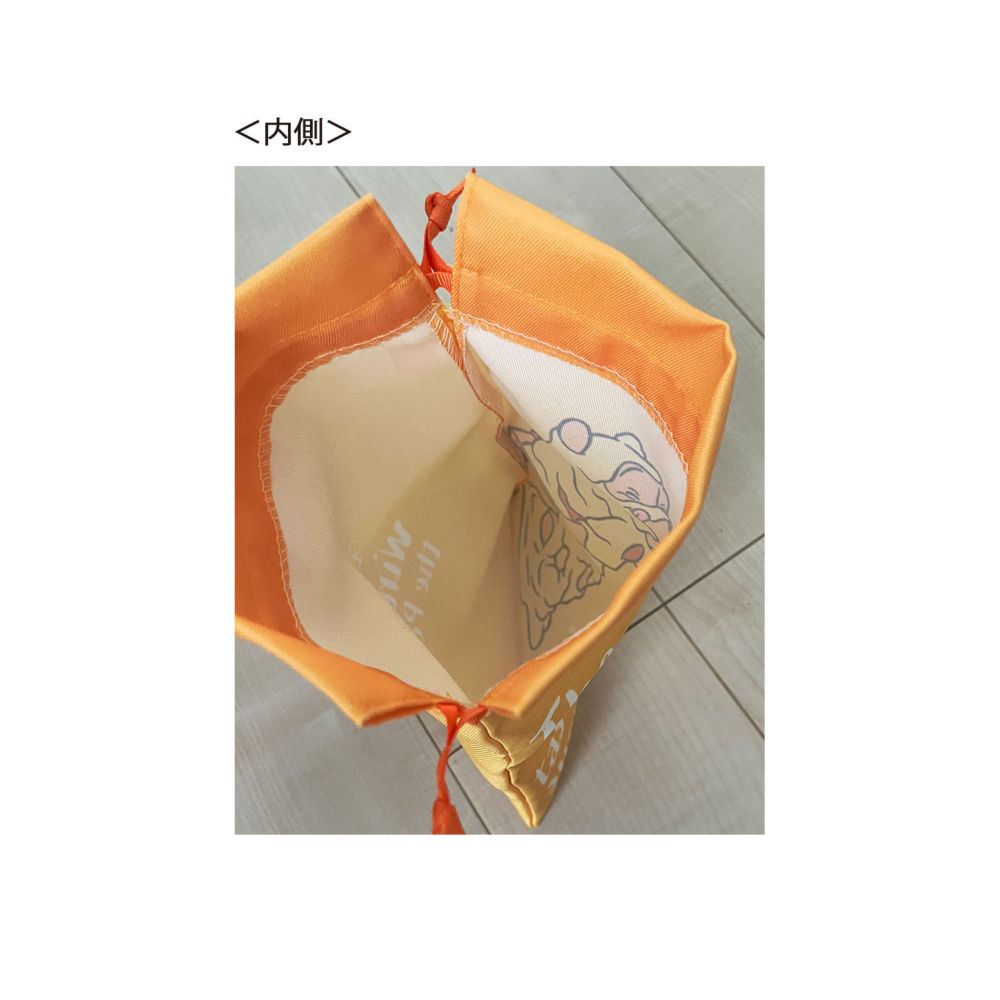 ディズニー くまのプーさん 転写巾着Ｍ / ハチミツとろり