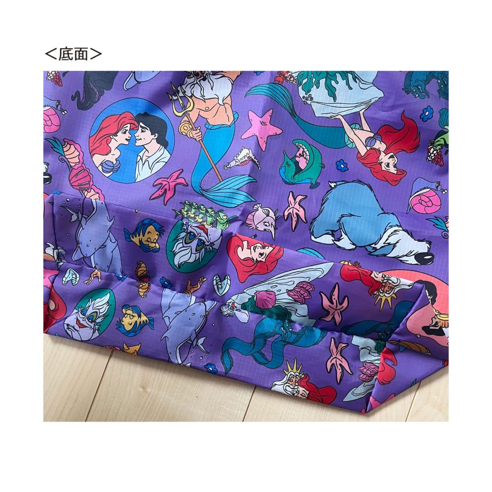 ノスタルジカ リトル・マーメイド く総柄るくるショッピングバッグ