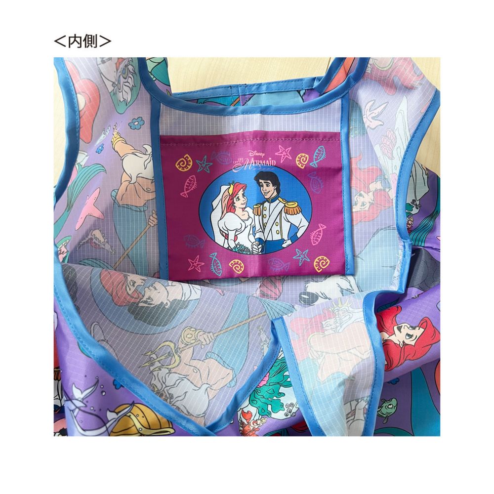 ノスタルジカ リトル・マーメイド く総柄るくるショッピングバッグ