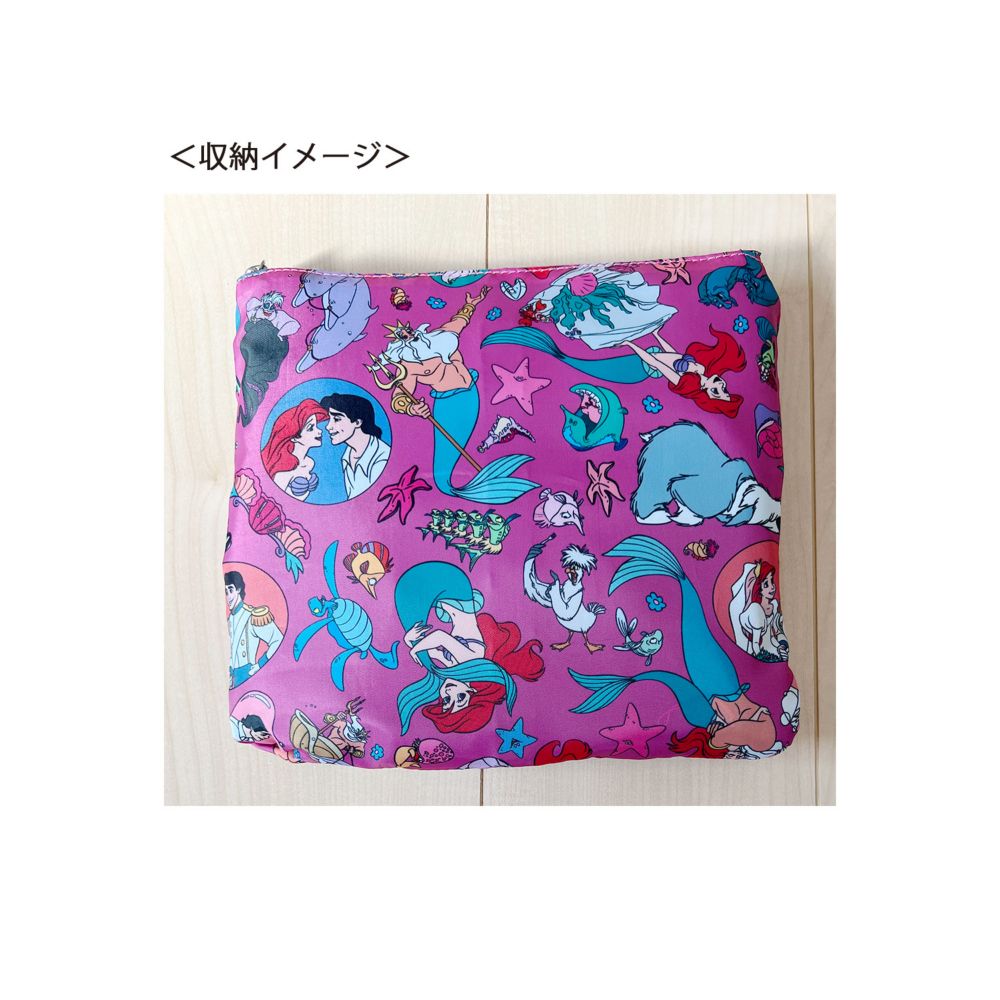 ノスタルジカ リトル・マーメイド 総柄折り畳みリュック