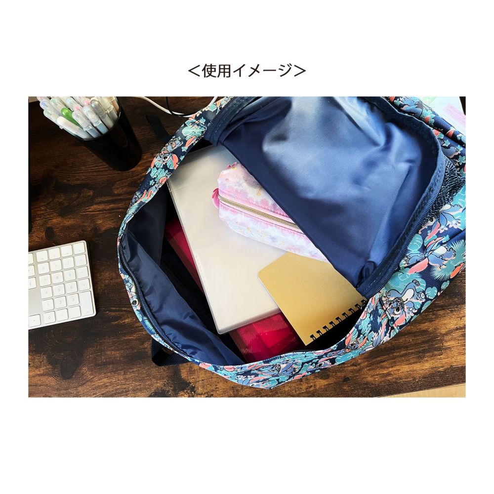 ディズニー リュック スティッチ リーフ