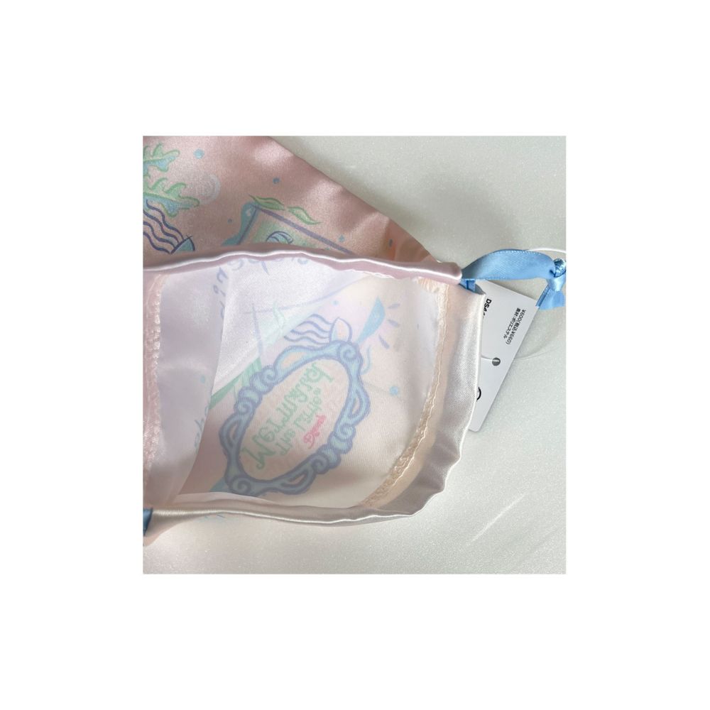 ディズニー サテン巾着 リトル・マーメイド アリエルパステル