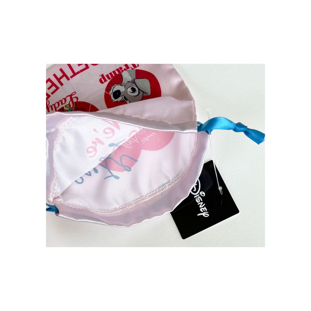 ディズニー サテン巾着 わんわん物語/レディとトランプ