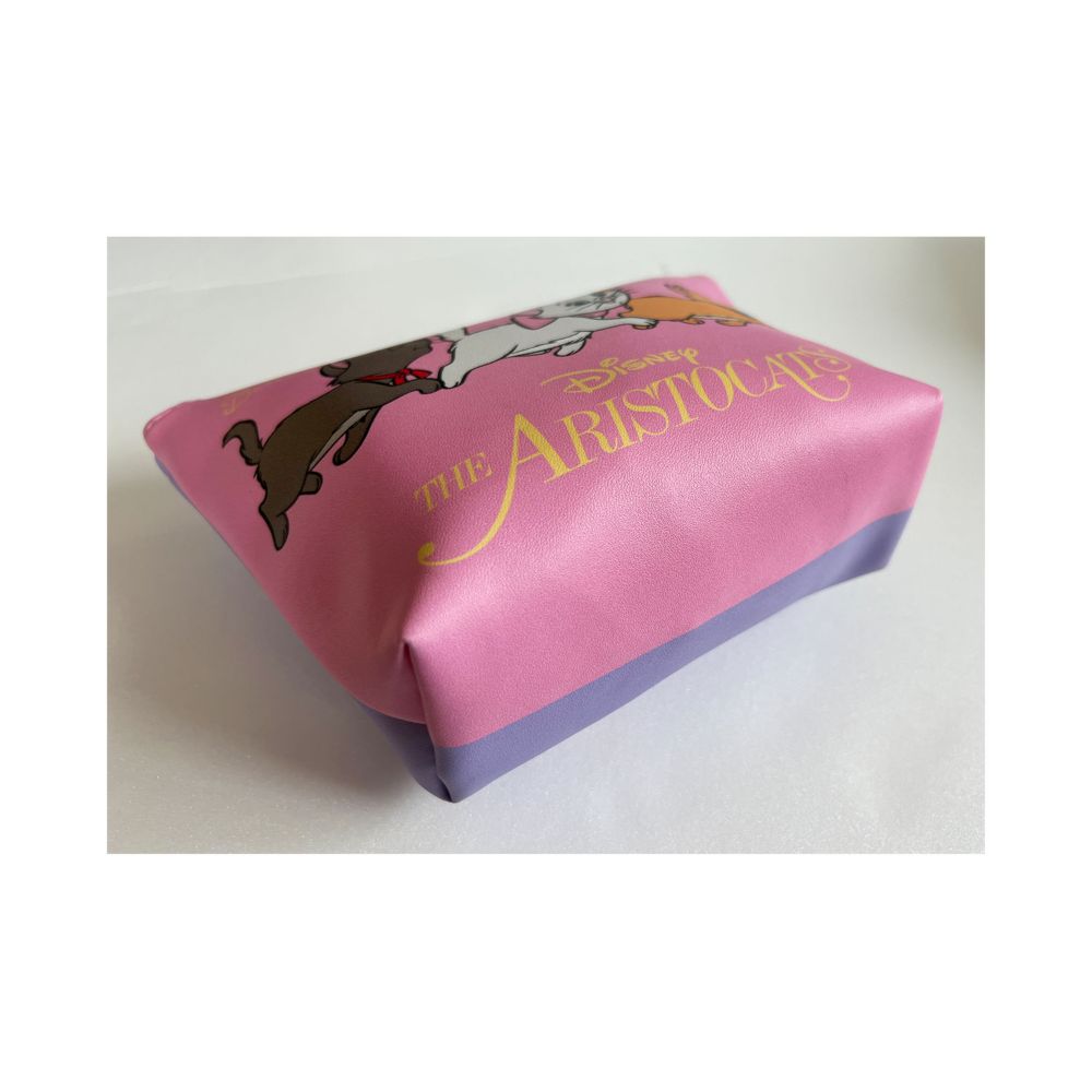 ディズニー 合皮舟形ポーチ おしゃれキャット/きょうだい