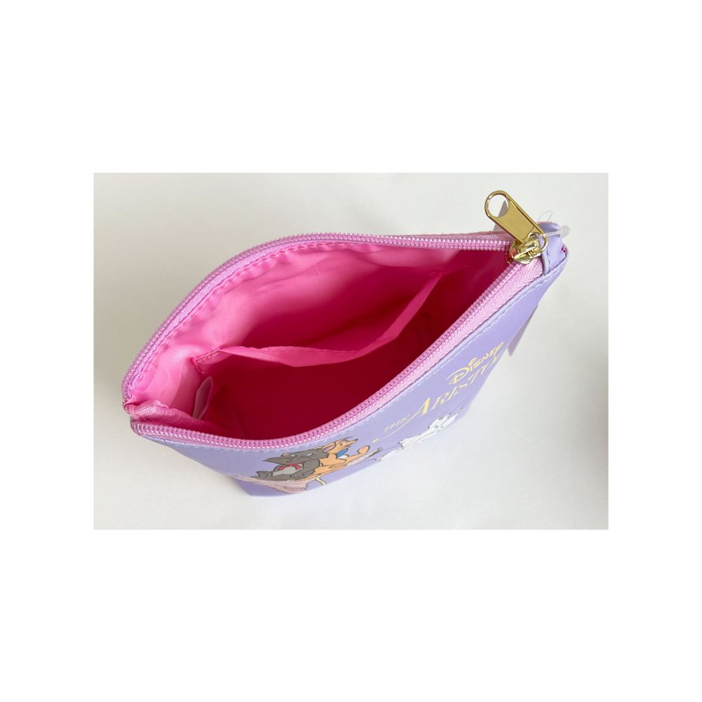 ディズニー 合皮舟形ポーチ おしゃれキャット/きょうだい