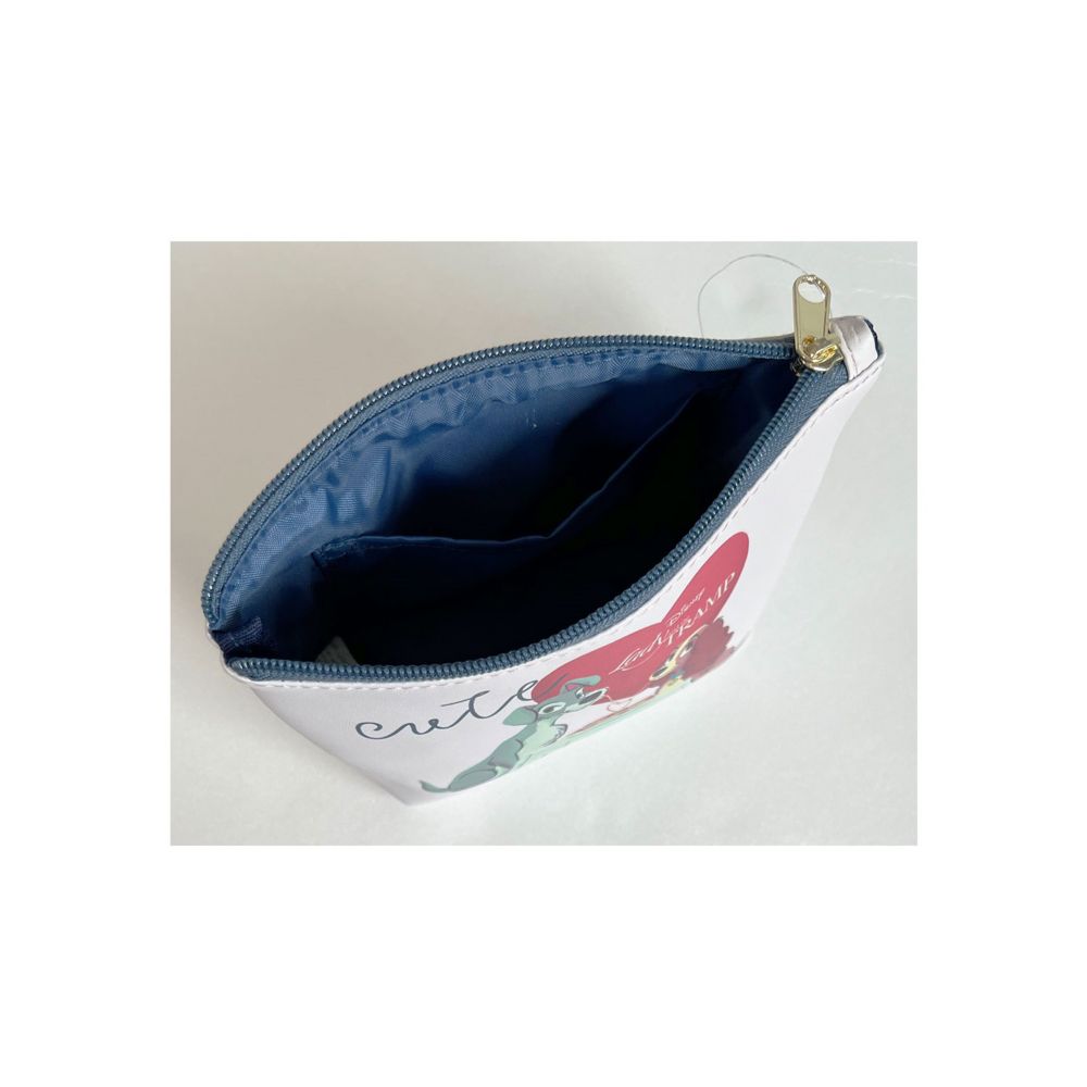 ディズニー 合皮舟形ポーチ わんわん物語/レディとトランプ