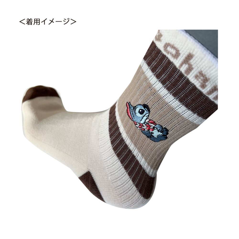 ディズニー オールドスクール ソックス スティッチ/ねそべり